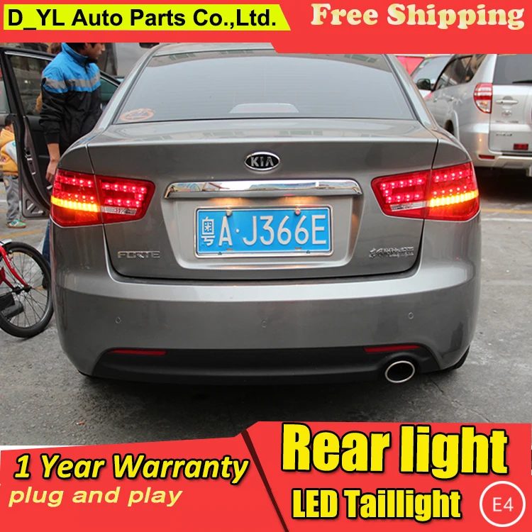 Светодиодный задний фонарь D_YL для Kia Forte s 2010-2013 светодиодный Cerato ДХО + тормоз парка