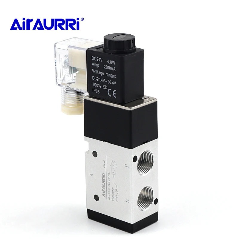 Electromagnetic reversing valve for pneumatic components 3V310-10 solenoid valve 220V 24V AC DC 12V 24V 36V 380V