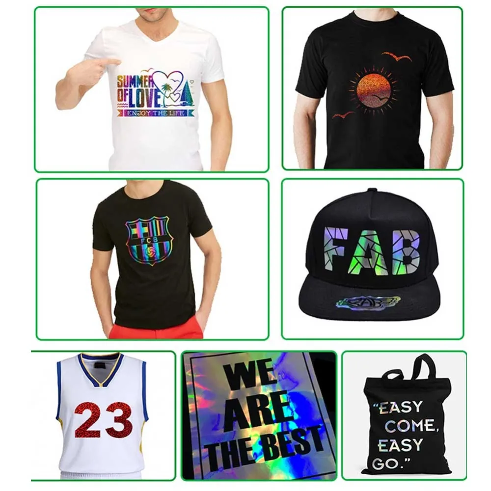 Виниловая Термотрансферная Ширина 20 дюймов свободная настраиваемая голограмма