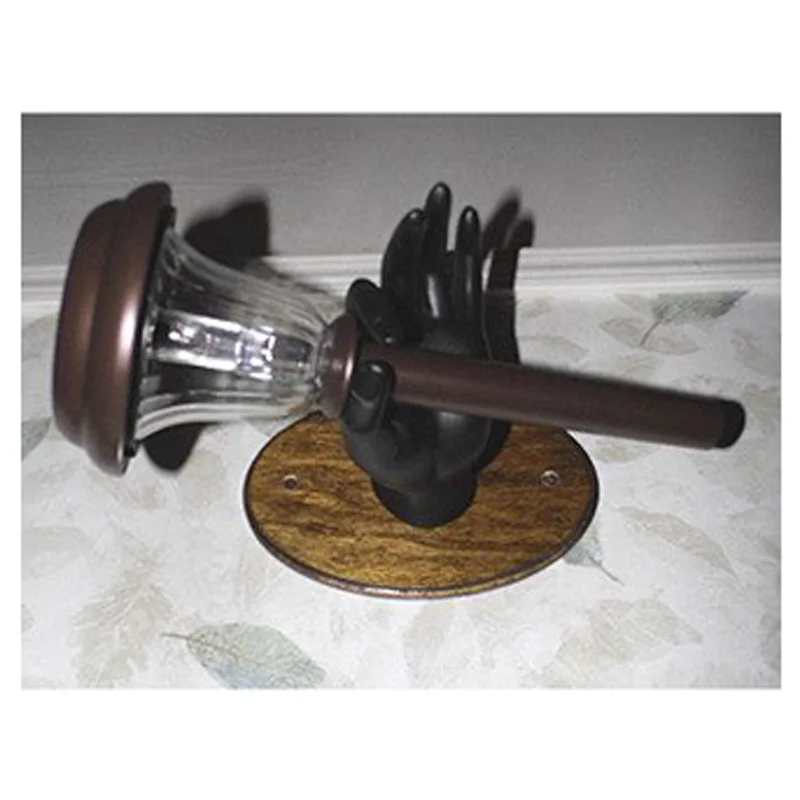 

Jewelry Ring Bracelet Necklace Display Holder Stand Hand Design (Black), Showcase