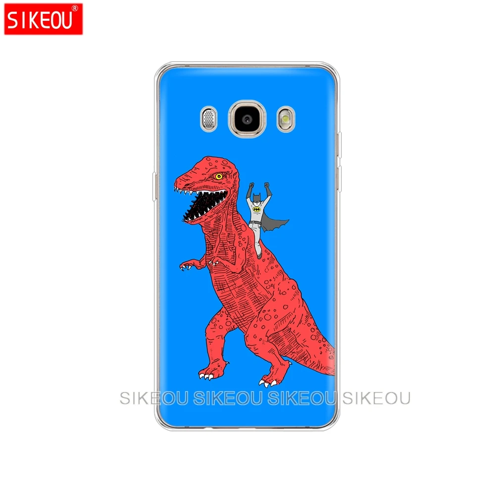 Силиконовый чехол для телефона Samsung Galaxy J1 J2 J3 J5 J7 MINI 2016 2015 prime Animal Dinosaur|Бамперы| |