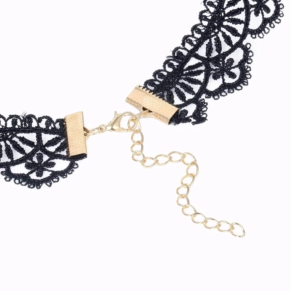 Новое поступление модные стильные женские Чокеры многоцветные кружевные Чокер