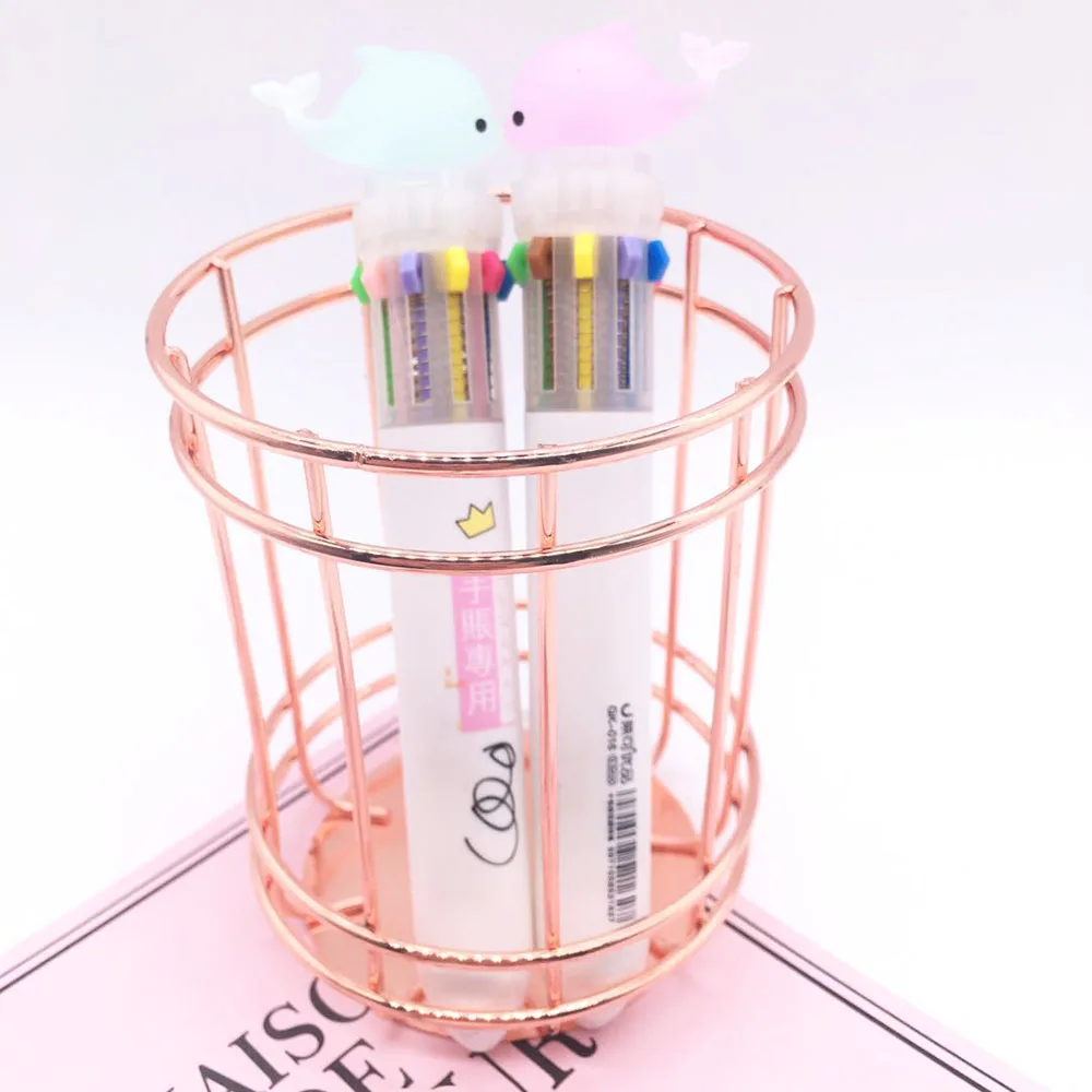 Kawaii мульти Цвет ручка 10 цветов Стильная футболка с изображением персонажей