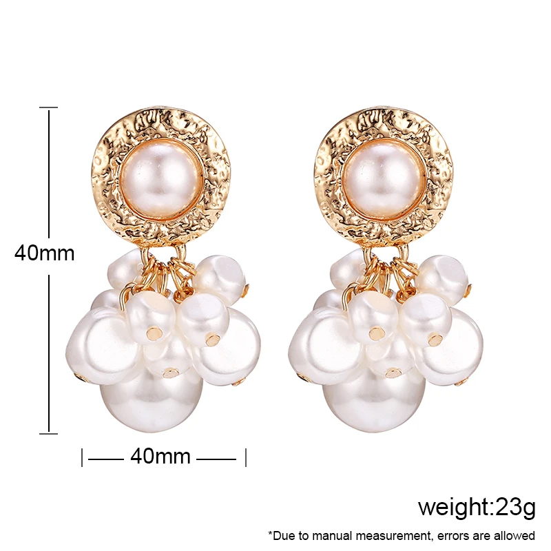 

Bohopan Classic Pearl Dangle Earrings Female Creative Luxury Drop Earrings Bohemia Style Pendant Fashion Statement Bijoux 2019