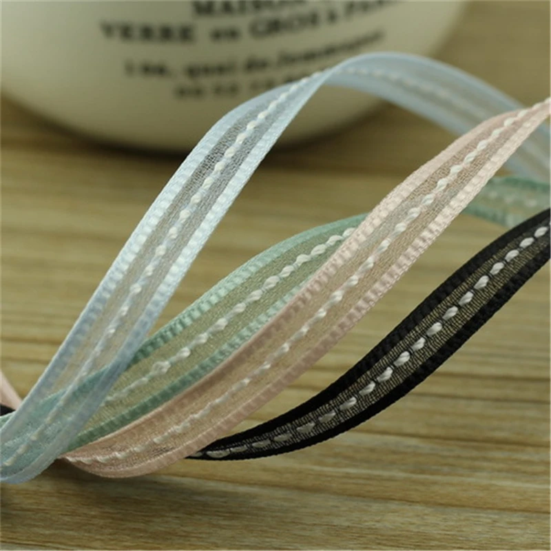 Новинка 5 м/лот 7 мм пряжа для снега лента ручной работы аксессуары волос в