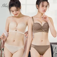breast pulling rope ring free underwear gather comfort strapless magic palm cup bandage girl adjustment type no trace bra set