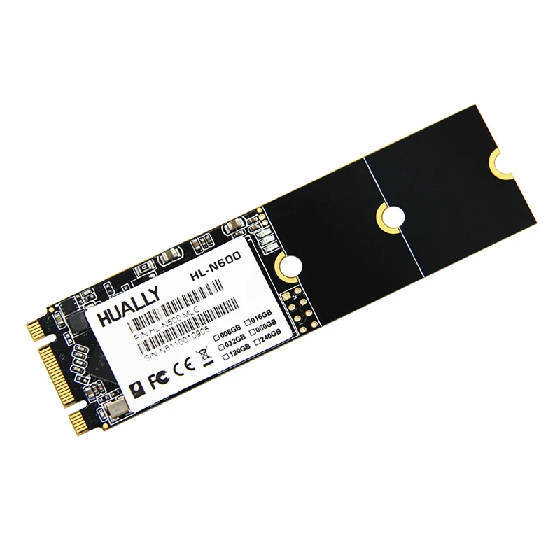 Hually SSD M.2 NGFF 2242/2260/2280mm 60GB 120G 240GB internal Solid State Drive Hard Disk Ultra Thin Upgrade Disc for Laptop | Компьютеры