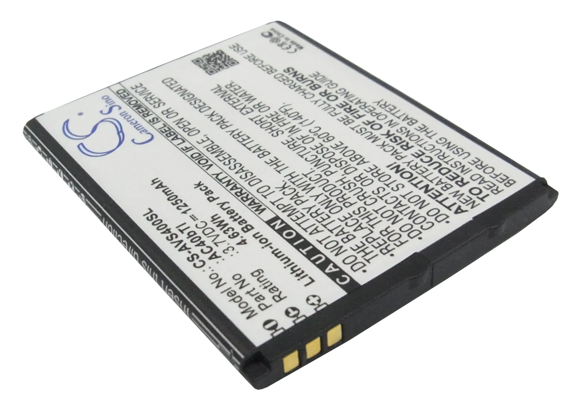 Высококачественный аккумулятор Cameron Sino 1250 мАч AC40bTI для Archos 40b Titanium Surround 4