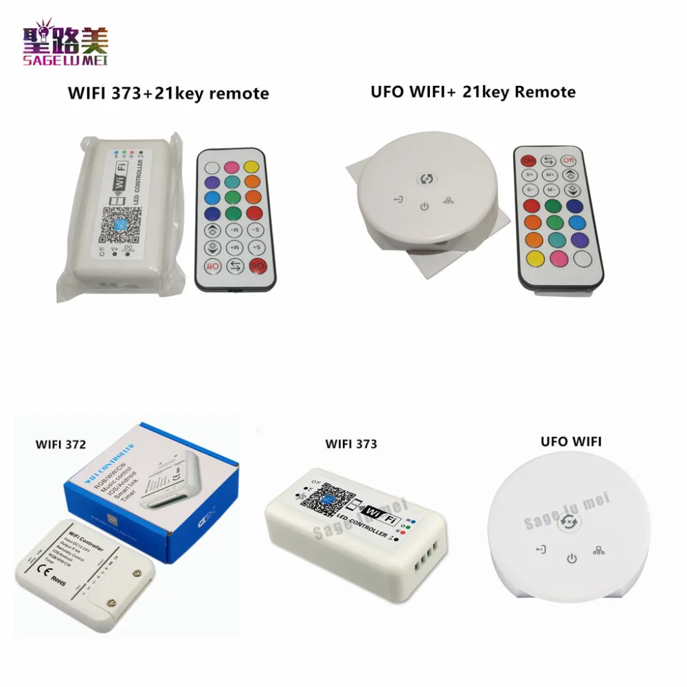 Wifi RGB RGBW LED control ler от Amazon Alexa Google Home Phone WIFI управление iOS Android приложение для