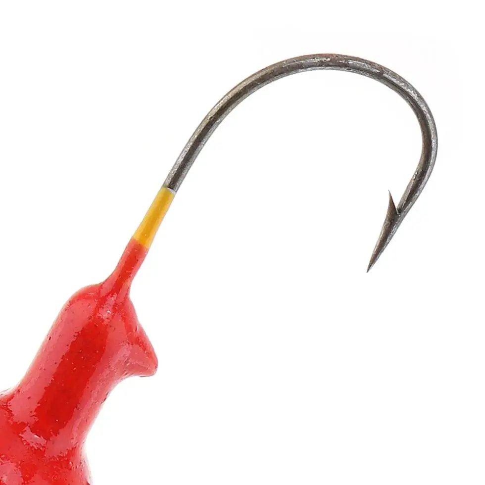 25 шт./лот кривошипно Lead Jig Head рыболовный крючок 1 7 5g 3.5g г 10 свинцовые Крючки для