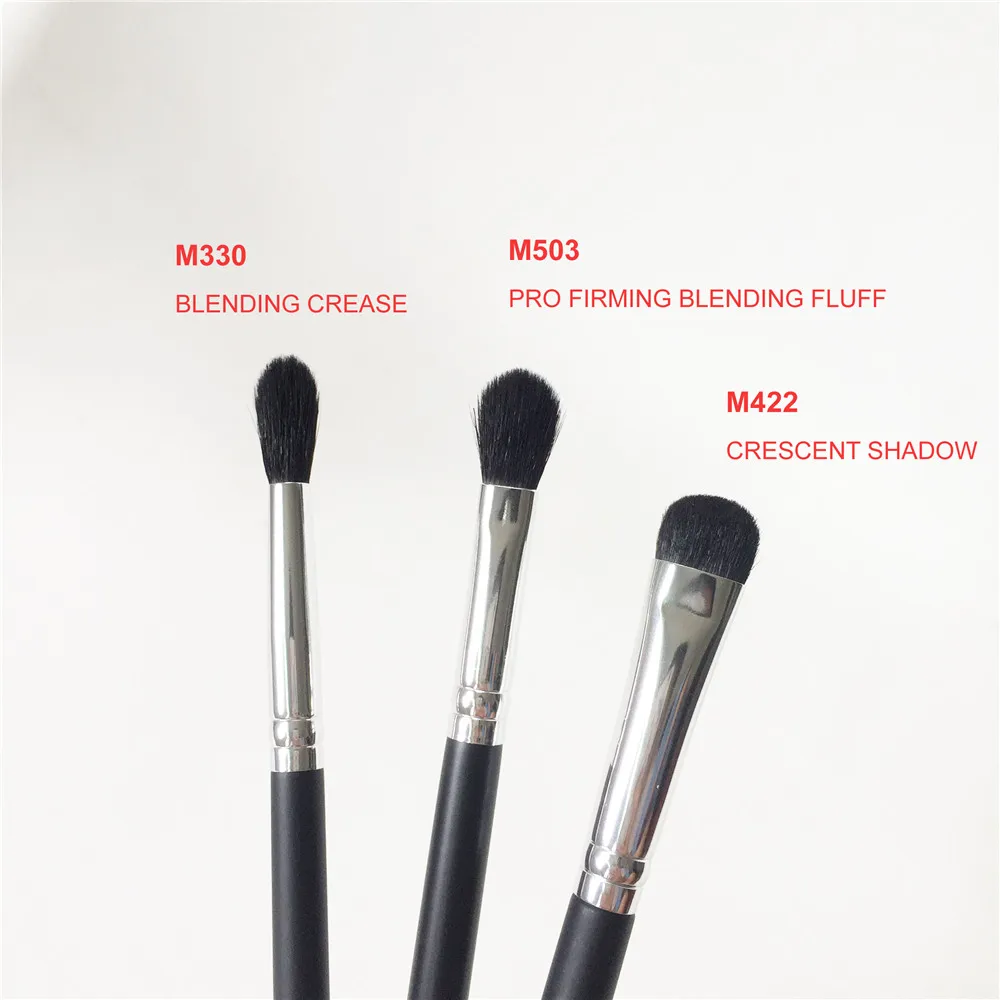 MO FLUFF BLENDING CREASE Shadow CRESCENT Makeup Eye Brush M330/M422/M503 - Synthetic Eyeshadow Smudger blender Cosmetics Tools
