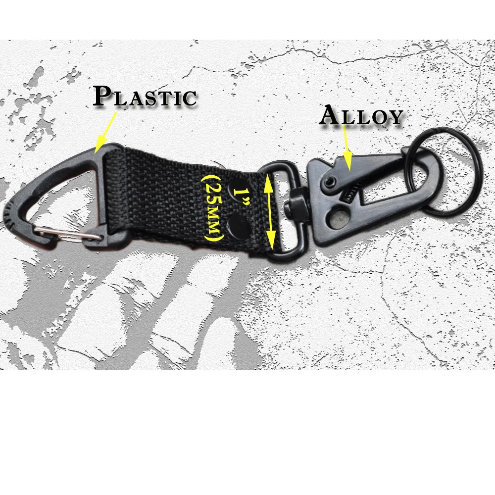 2 шт./упаковка пластиковые тройные Крючки для ключей|hook buckle|1 inch buckleplastic clip buckle |