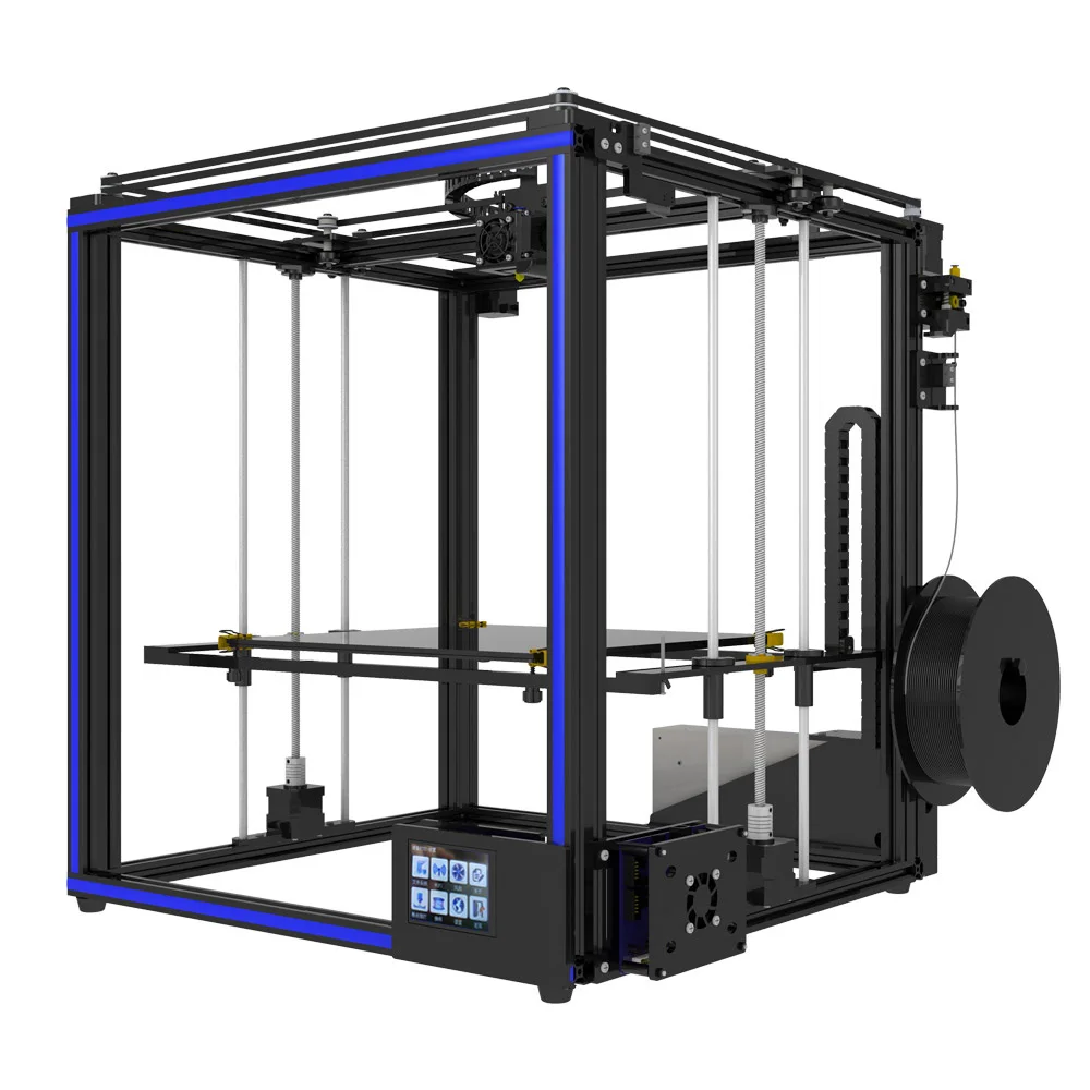 Tronxy X5ST 3d принтер с сенсорным ЖК-экраном обновленная версия материнская плата большой размер печати 330*330*400 мм