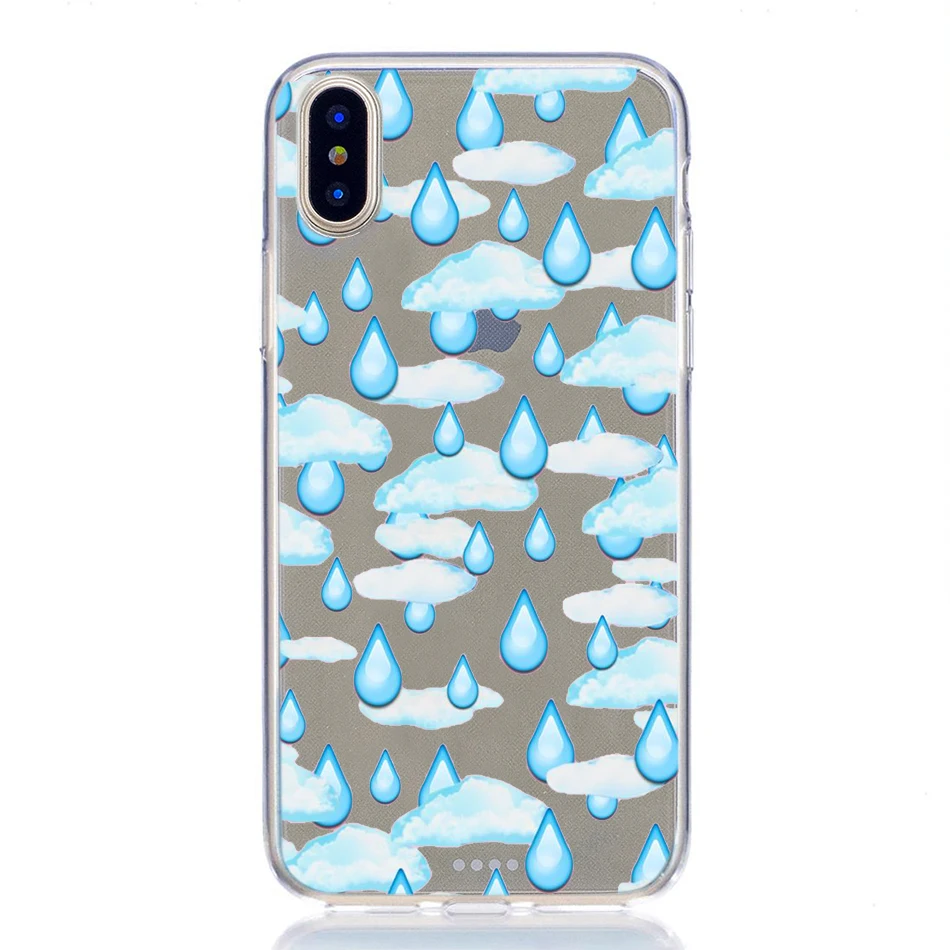 Flower Silicon Phone Case For iPhone 7 8 Plus XS Max XR Rose Floral Cases X 6 6S 5 SE Soft TPU Cover |