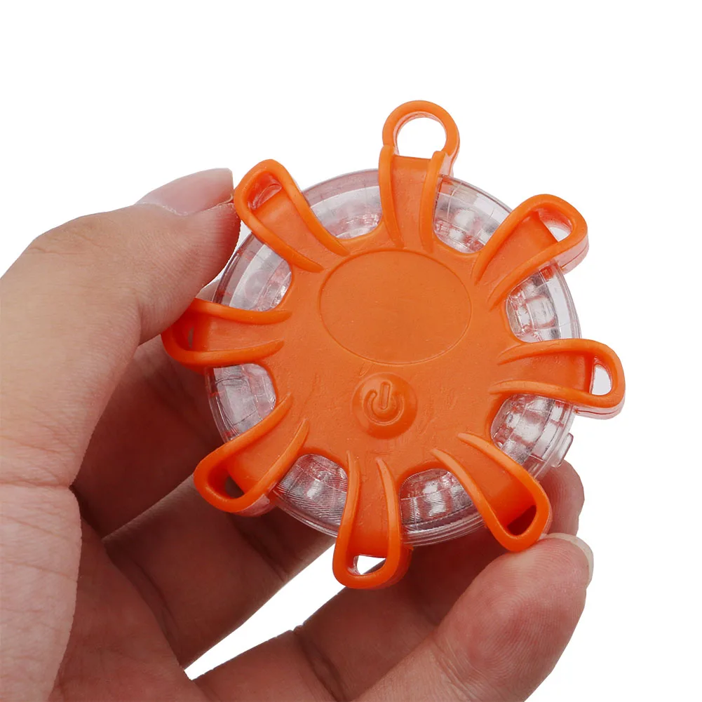 

3 Modes LED Flare Emergency Road Flare LED Safety Flare Roadside Lights Flashing Road Beacon With Magnetic Base For Car Light