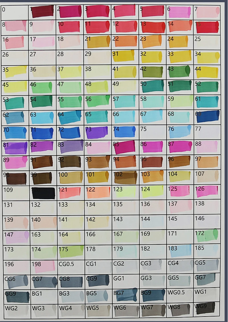 TouchFIVE 24 цвета тон кожи художника Маркер ручки спиртовая основа искусство маркер