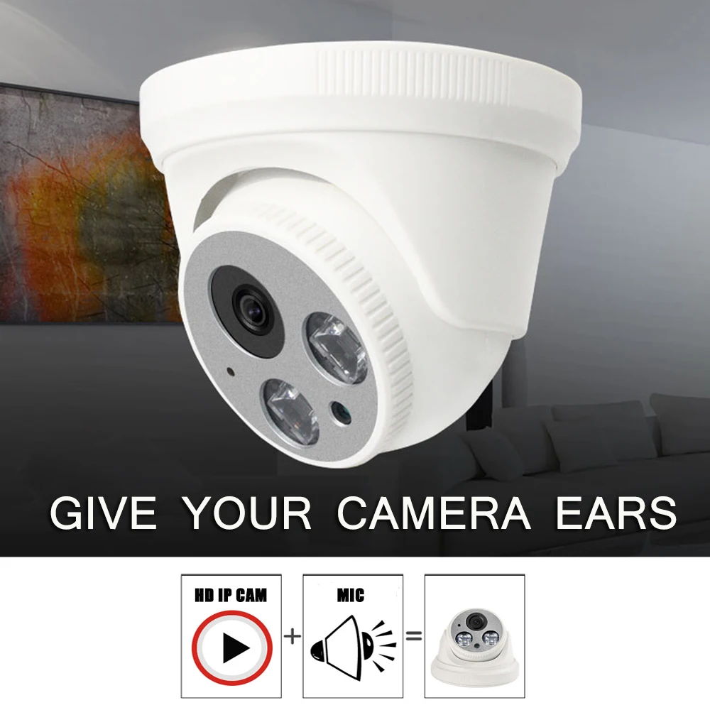 YiiSPO 1080P IP камера full HD H.265/H.264 2.0MP домашняя ночного видения P2P CCTV ONVIF Массив