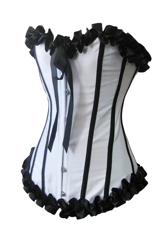 Сексуальный Кружевной Белый корсет нижнее белье Бюстье/стринги|lingerie bustier|white corset