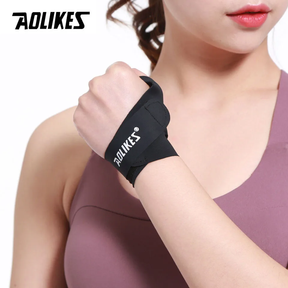 Aolikes 1 шт. защита для запястья спортивные Фитнес палец запястье Поддержка бандаж