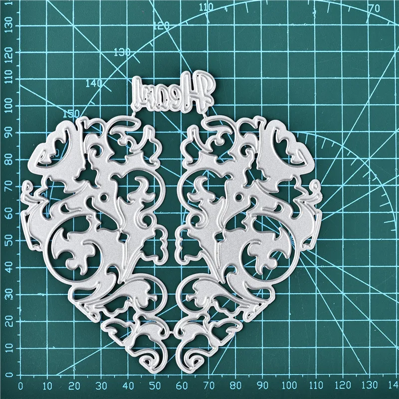 GJCrafts металлические режущие штампы в форме сердца новинка 2019 форма сердечко для