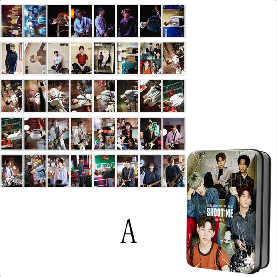 Kpop DAY6 Polaroid Lomo Photo Cards альбом Shoot Me: Молодежная часть плакат Поклонники коллективные фотокарты - Цвет: A