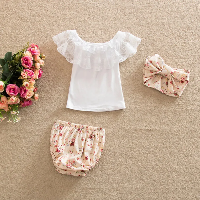 Комплект детской одежды из 3 предметов для девочек Одежда маленьких и