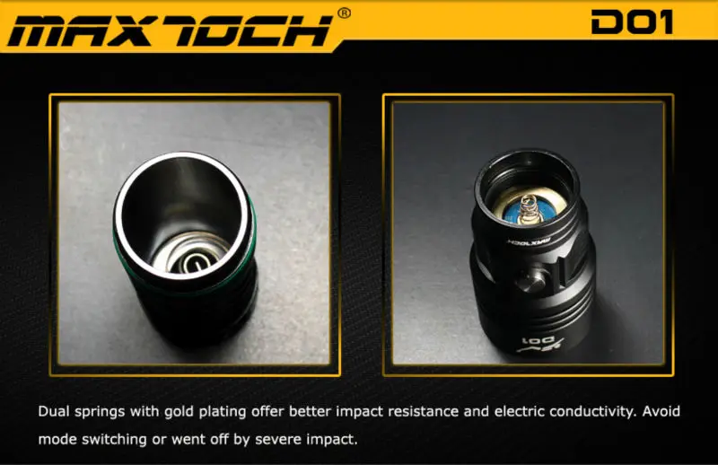 MAXTOCH D01 2500lm XHP50.2 светодиодный фонарь для дайвинга DO1, водонепроницаемый, для дайвинга, без темного центрального луча, фонарик для дайвинга