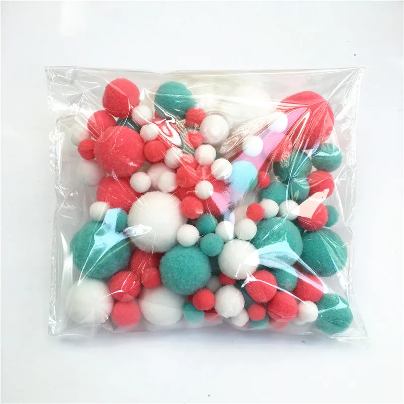 Mix C6 C16 C39 20 г мульти размер смешанные цвета помпон мех ремесло DIY мягкие помпоны бальное свадебное украшение/клей на ткани аксессуары от 8 мм до 30 мм - Цвет: Mix C6 C16 C39
