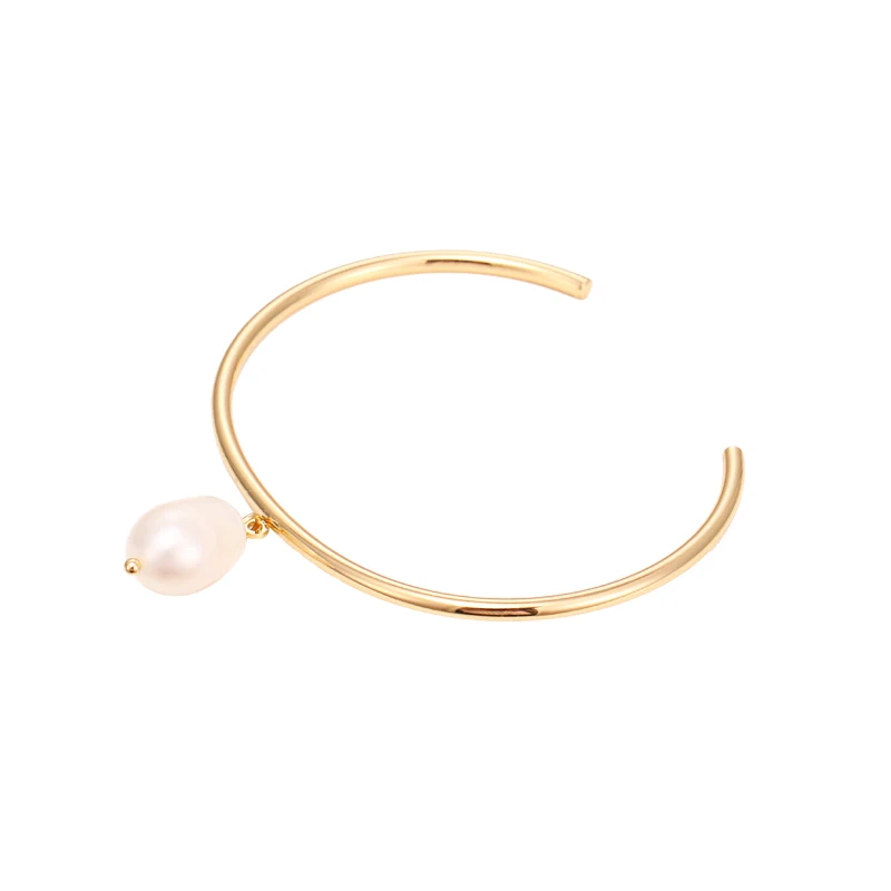 Женский браслет YMYW медный с пресноводной жемчужиной для вечеринок | Украшения и