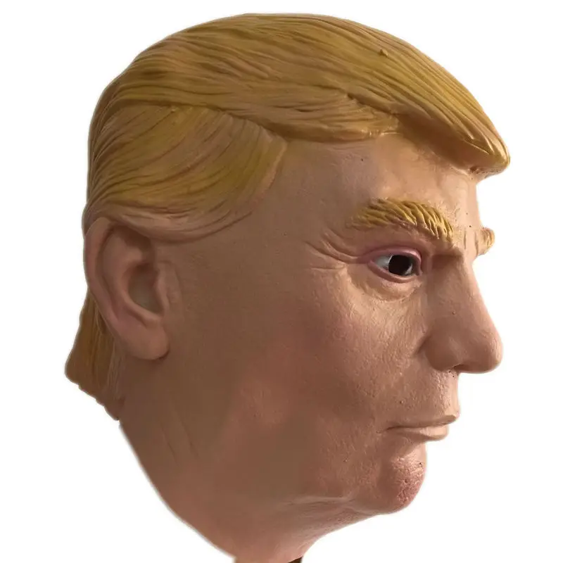 Президент США Трамп латексная маска полная голова Дональда Трампа резиновые