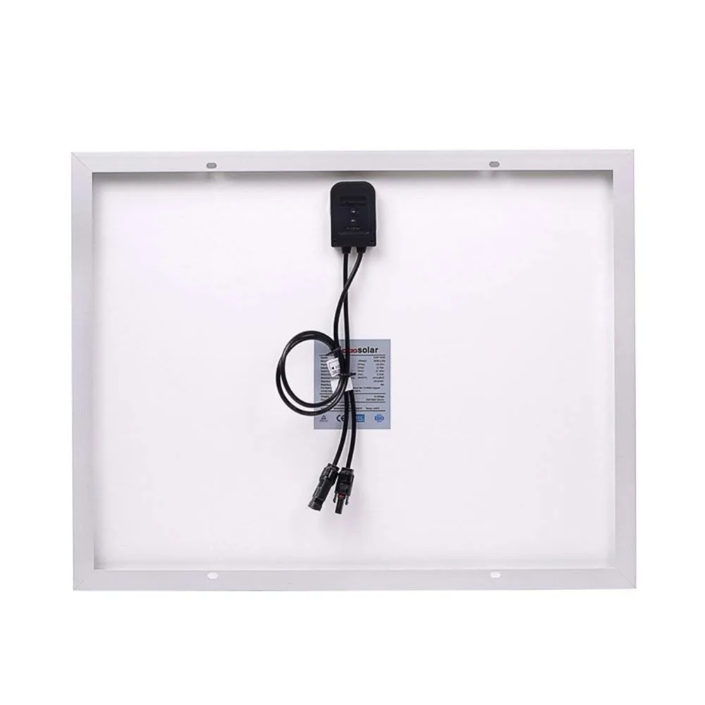 DOKIO 18 V 12 50 W поликристаллическая солнечная панель комплект поликремния плата