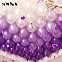 10pcslot 10 inch light purple latex balloons wedding decorations balloons inflatable childrens birthday party balloon supplies