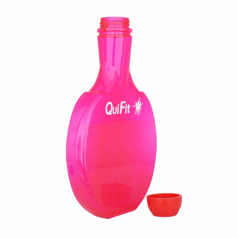 Портативная Спортивная бутылка для воды QuiFit 700 мл без БФА пластиковая питья в