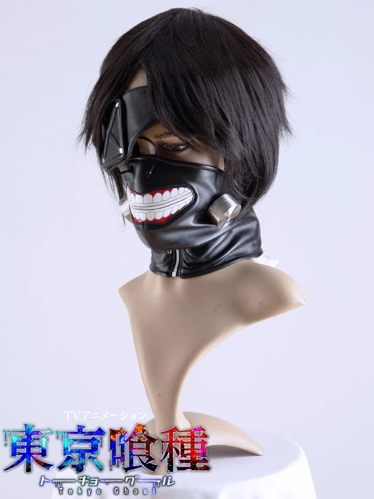 Токийский Гуль канеки Кен Маска Косплей может быть настроен|adjustable| |