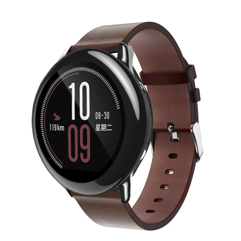 Классический кожаный ремешок 22 мм для Samsung Gear S3 Band Frontier Huami Sport браслет Galaxy 46