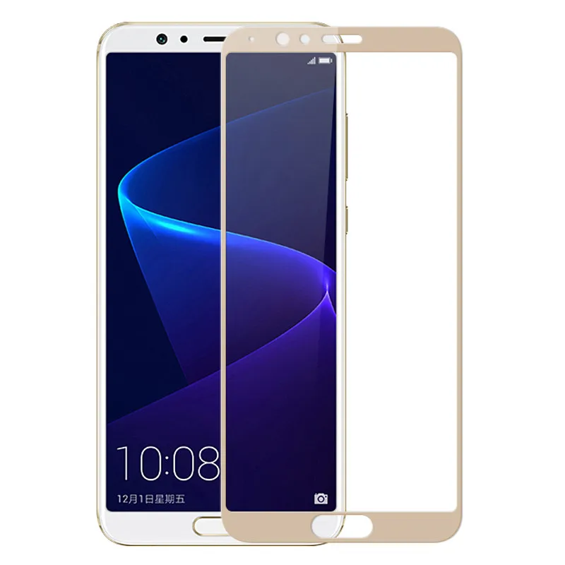 Для Huawei Honor V10 полное покрытие Экран протектор 3D с уровнем твердости 9 H закаленное