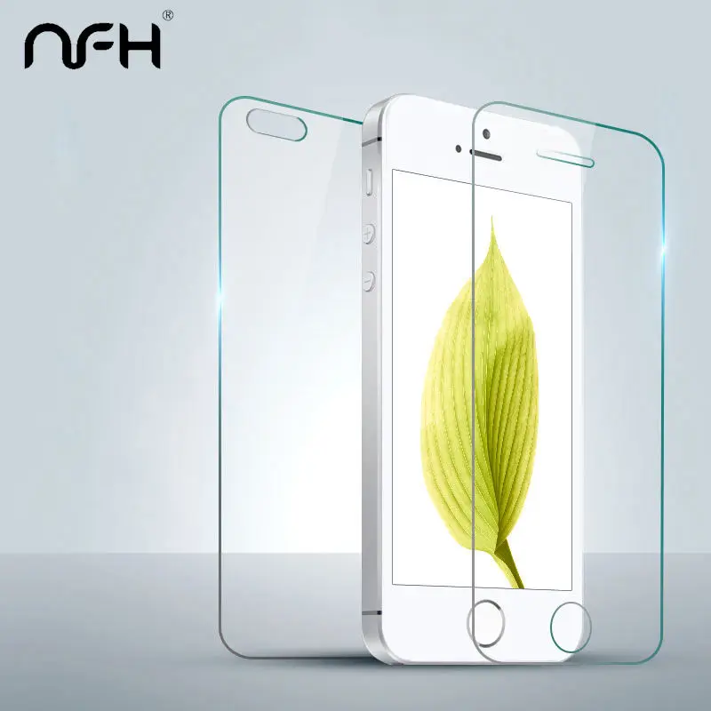 2 шт./лот закаленное стекло 2.5d для iphone 5s 5 5C SE защита экрана 0 3 мм|tempered glass film|glass