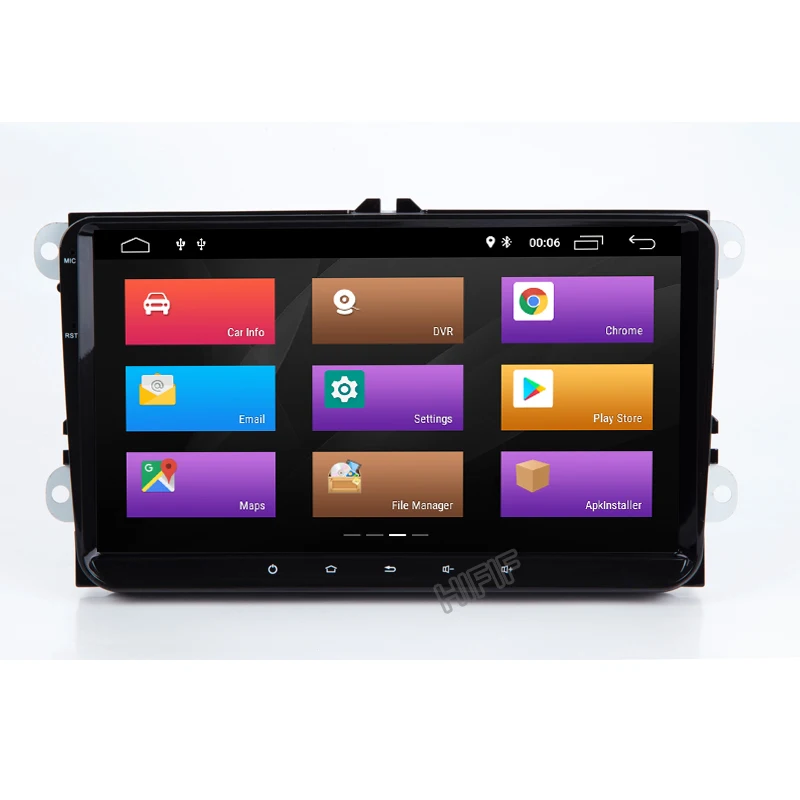 9 &quotAndroid 10 Автомобильный GPS навигатор для VW GOLF 5 6 Polo Passat b5 Jetta Tiguan Touran Skoda seat canbus