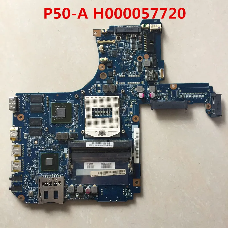 Бесплатная доставка для спутникового P50-A P50 H000057720 Материнская плата ноутбука DDR3L