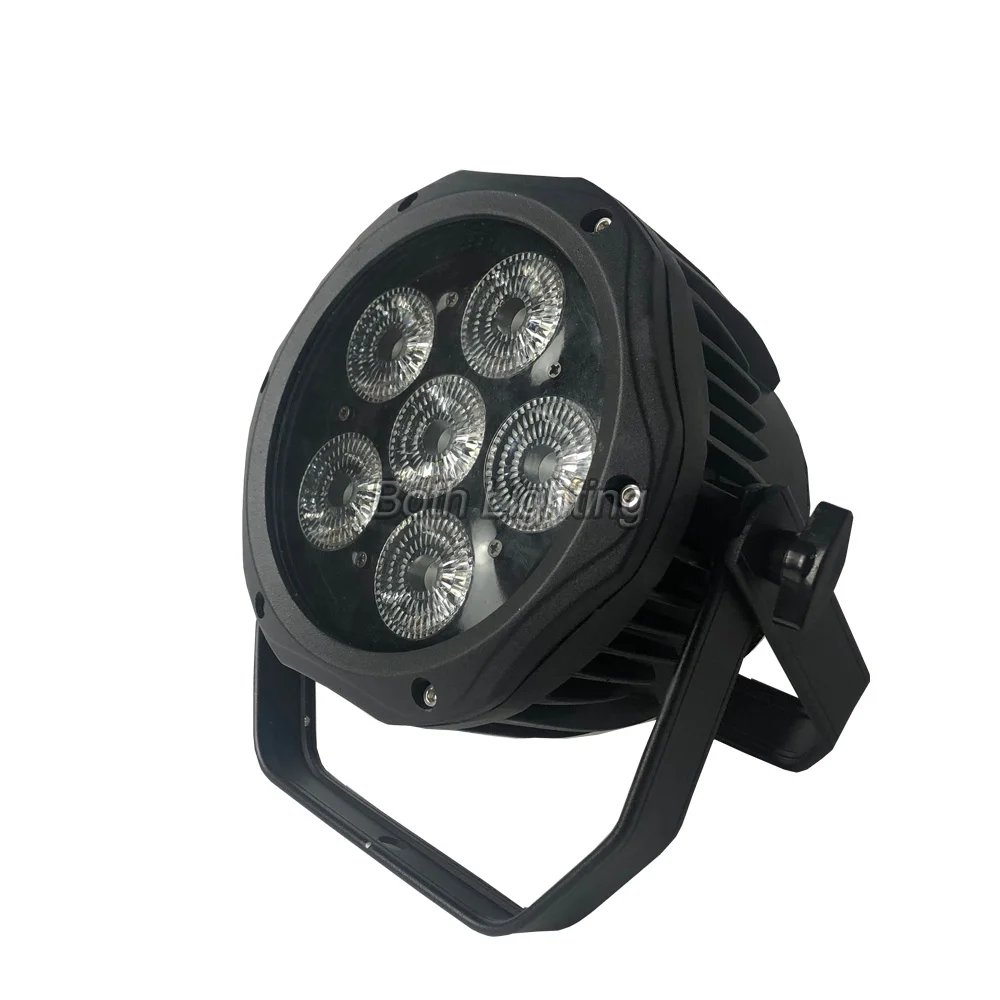 СВЕТОДИОДНЫЙ световой эффект DJ Party LED Light IP54 6*18 Вт RGBWA + UV 6in1 DMX Водонепроницаемая