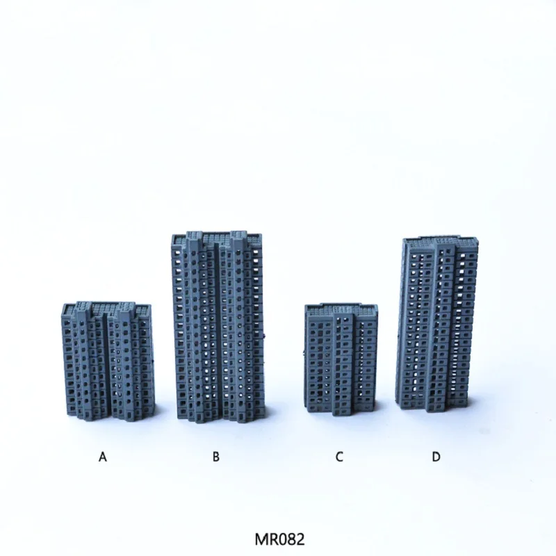 

HO N O scale 1/500-1/800 Model train ABS plastic building kits