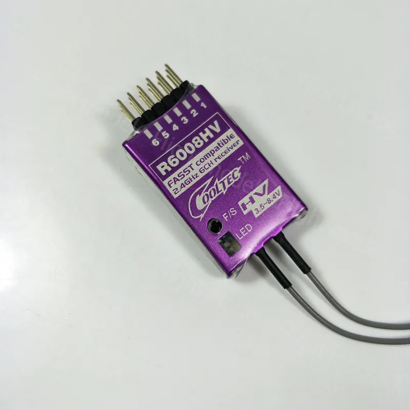 Фото Cooltech R6008HV/6-канальный Fasst приемник совместим с FUTABA Игрушки и хобби Cooltech R6008HV/6-канальный Fasst приемник совместим с FUTABA Игрушки и хобби