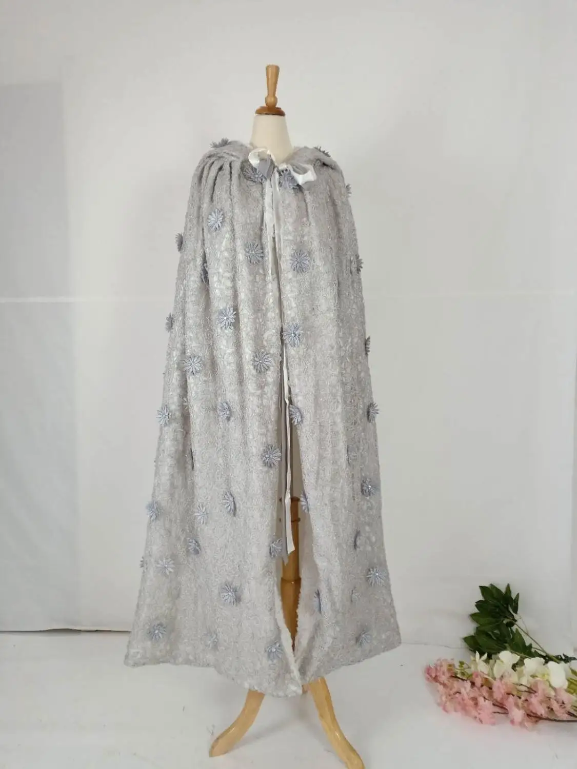 Накидка с вышивкой по мотивам фильма Чжун Куй фу МО-Сюэ Яо МО Линь сюэдзи костюм