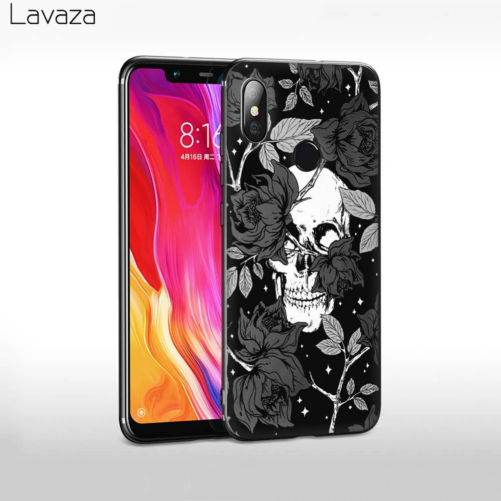 Мягкий чехол из ТПУ Lavaza Satanic Skull dark для Xiaomi Mi 6 8 A2 Lite 9 Pro A1 Mix 2s Max 3 F1 |