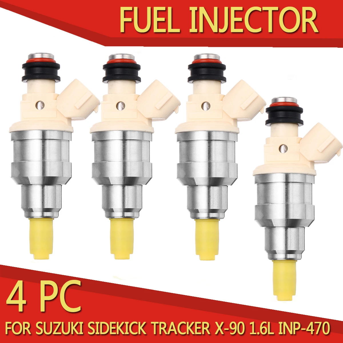 1X/4X модернизированные Топливные форсунки для Suzuki Sidekick Tracker X-90 1.6L INP-470 для Suzuki X-90 1996-1998 для Geo Tracker 1992-1997