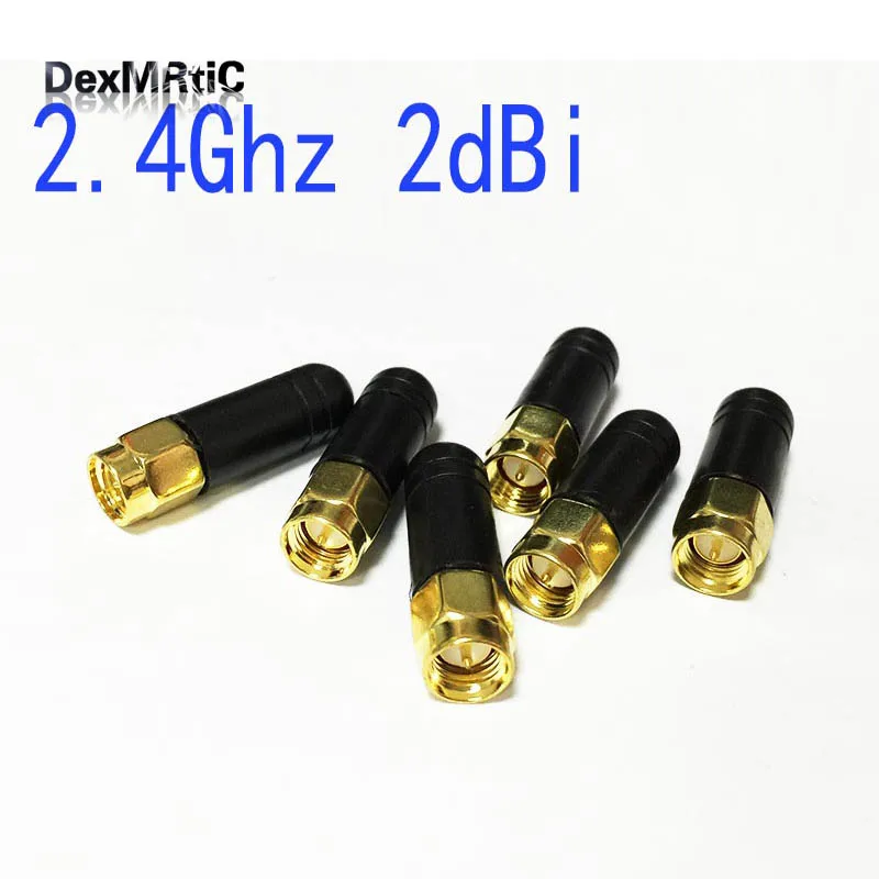 Резиновая антенна Zigbee SMA male 2 дБи 4 ГГц короткая 3 см OMNI #2|antenna match|antenna zigbeeantenna modem |