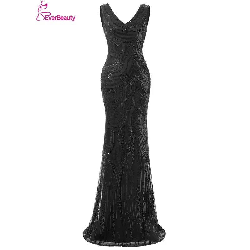 Элегантное длинное вечернее платье Robe De Soiree без рукавов для выпускного вечера 2020