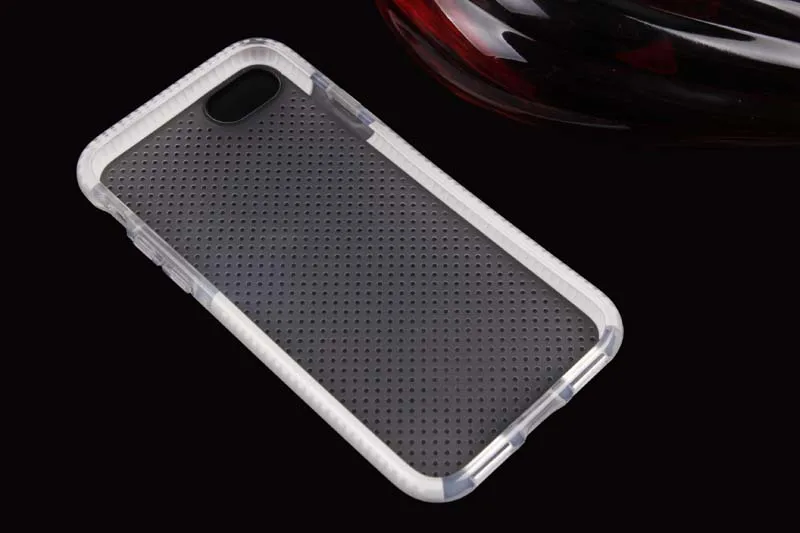 Брендовый защитный противоударный чехол-сетка для iPhone XS MAX XR 8 Plus 7, мягкий чехол из ТПУ для iPhone 11, чехол для телефона