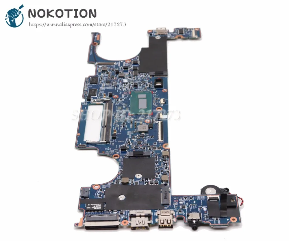 NOKOTION для HP Elitebook Folio 1040 G1 материнская плата ноутбука 14 дюймов SR1EA I7 4600U CPU12295 1 48.4LU01. 011