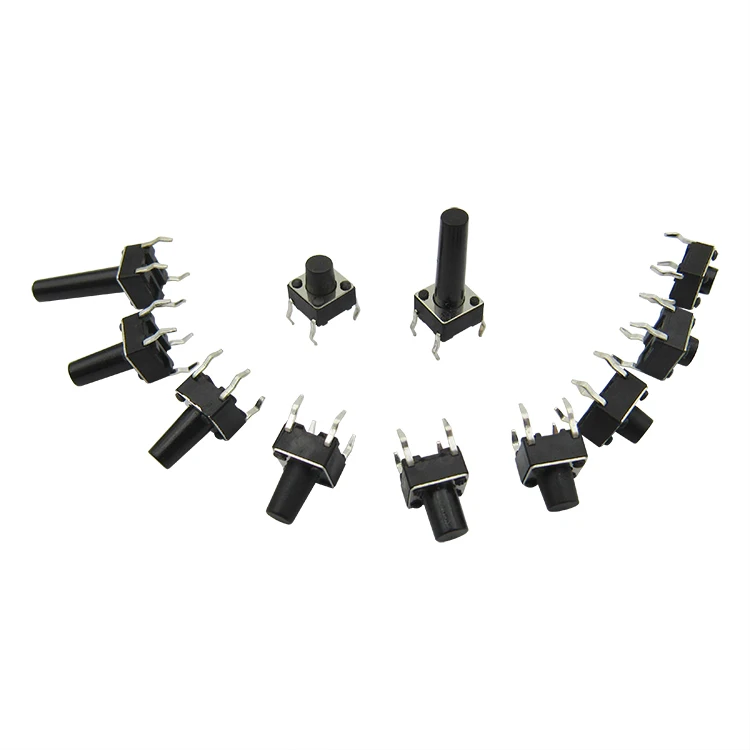 Встроенный переключатель клавишный сенсорный 4 фута по вертикали 6*6*5 (100 шт.)|switch